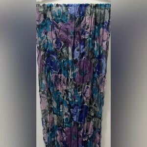 Floral Crinkle Scarf